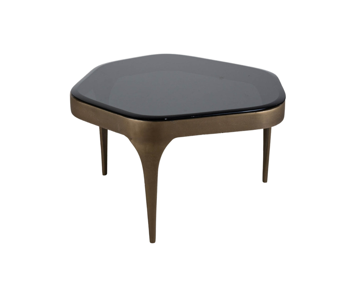 Deluxe gold stolik kawowy kpl. 2 szt.