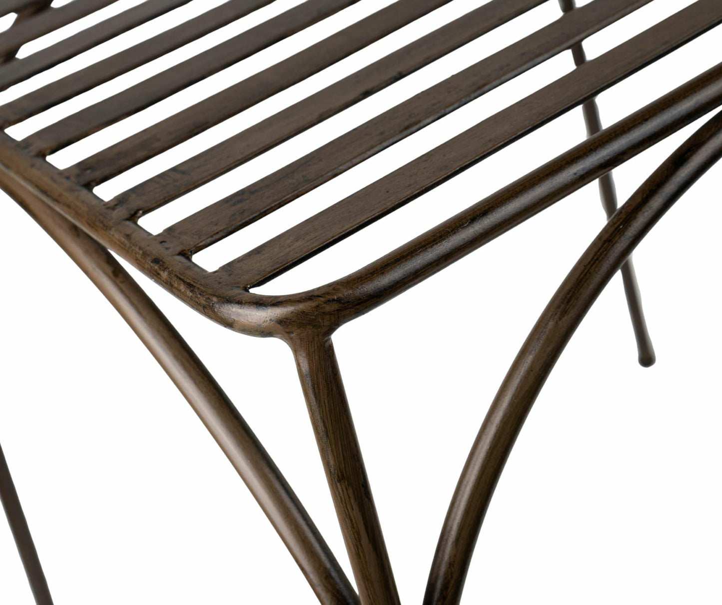 Stolik metalowy ażurowy Rustic - rustykalny stolik kawowy vintage