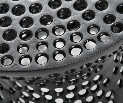 Stolik kawowy Nero - metalowy stolik ażurowy