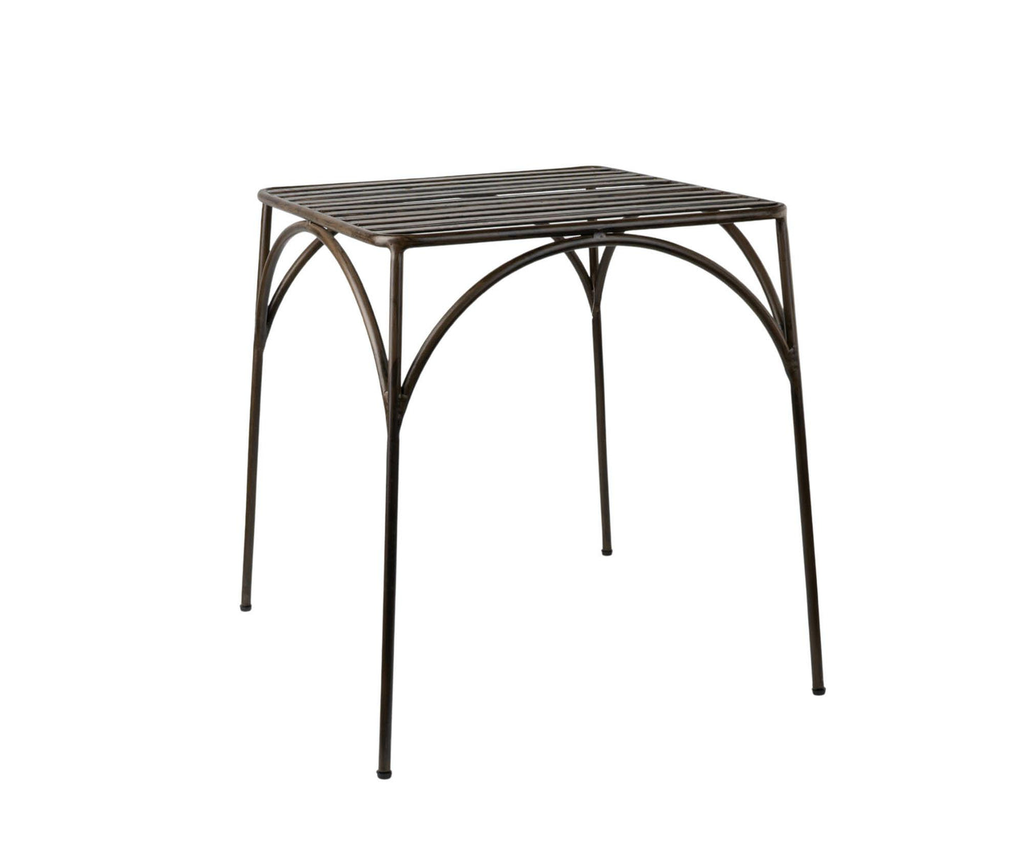 Stolik metalowy ażurowy Rustic - rustykalny stolik kawowy vintage