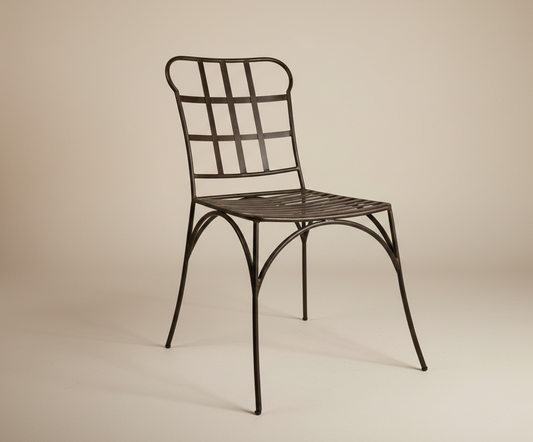 Krzesło metalowe Rustic - rustykalne krzesło vintage do wnętrz i ogrodu