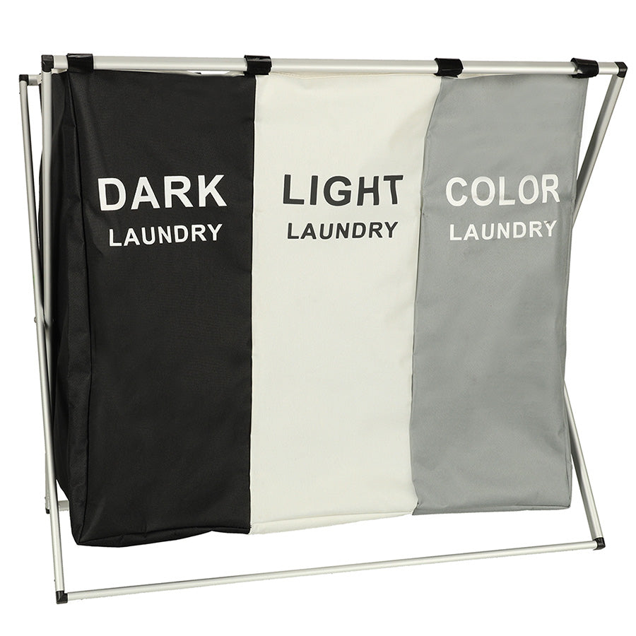 Kosz na pranie 3 komory 135 L