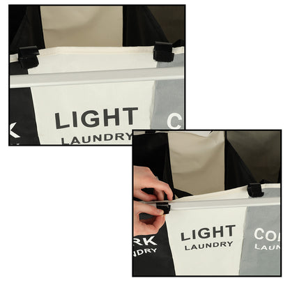 Kosz na pranie 3 komory 135 L