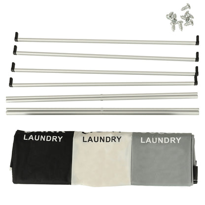 Kosz na pranie 3 komory 135 L