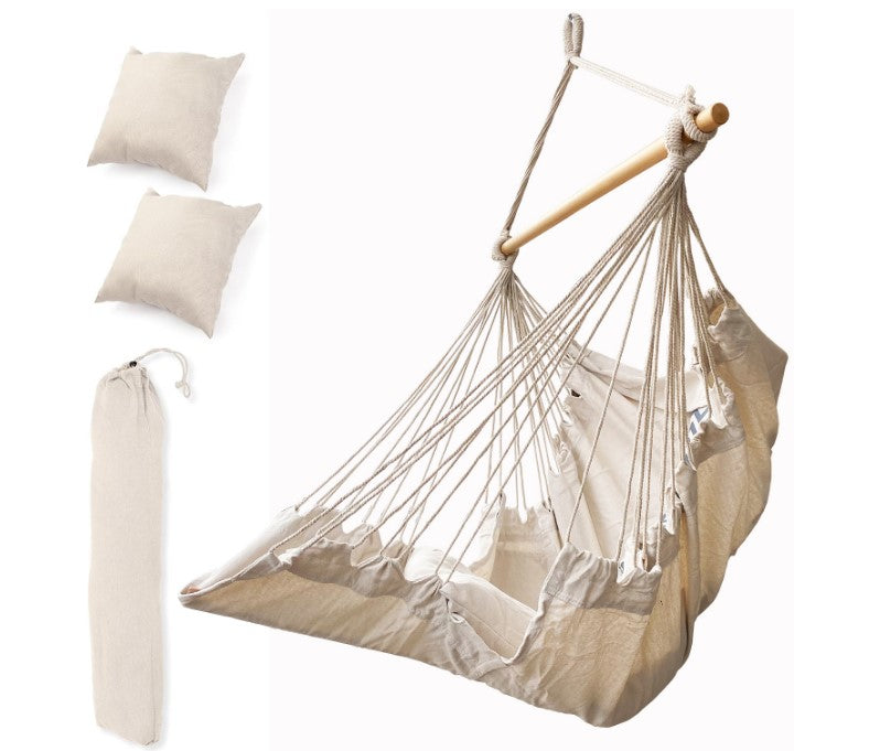 Leżak brazylijski z podnóżkiem 130cm