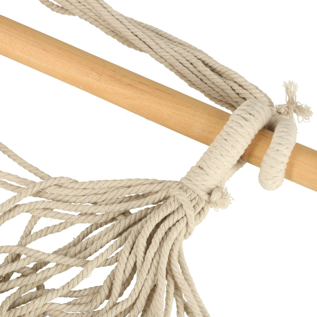 Leżak brazylijski z podnóżkiem 130cm