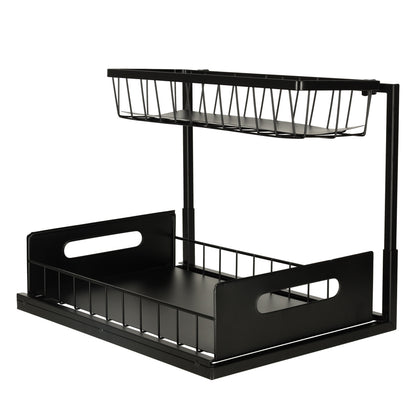 Wysuwana półka pod zlew/umywalkę 2 poziomy