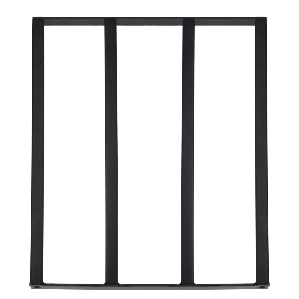 Metalowy stojak na drewno kominkowe